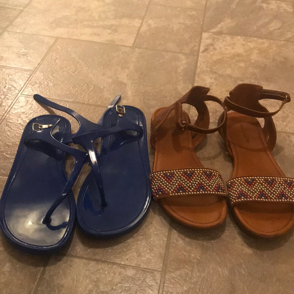 Cute summer fun girl sandals